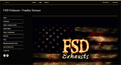 Desktop Screenshot of fsdexhausts.com