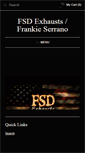 Mobile Screenshot of fsdexhausts.com