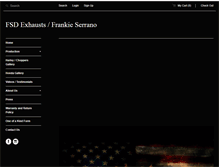 Tablet Screenshot of fsdexhausts.com